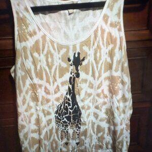 Banana Republic Giraffe Tank